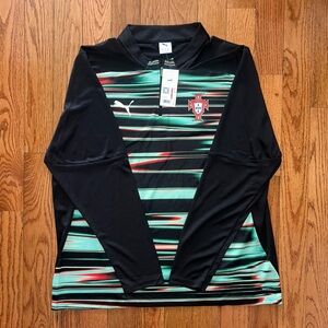 Portugal Prematch Puma 1/4 Zip Size 3XL NEW